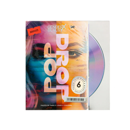 Pop Drop - 6 Farben Blush & Blushlighter Palette