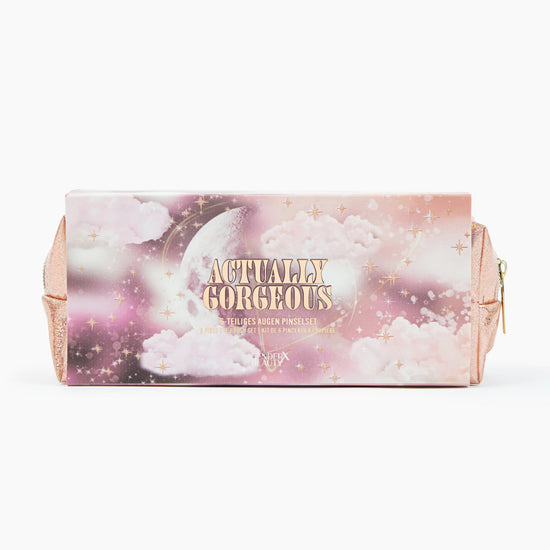 Actually Gorgeous 6-teiliges Pinselset mit Kosmetiktasche