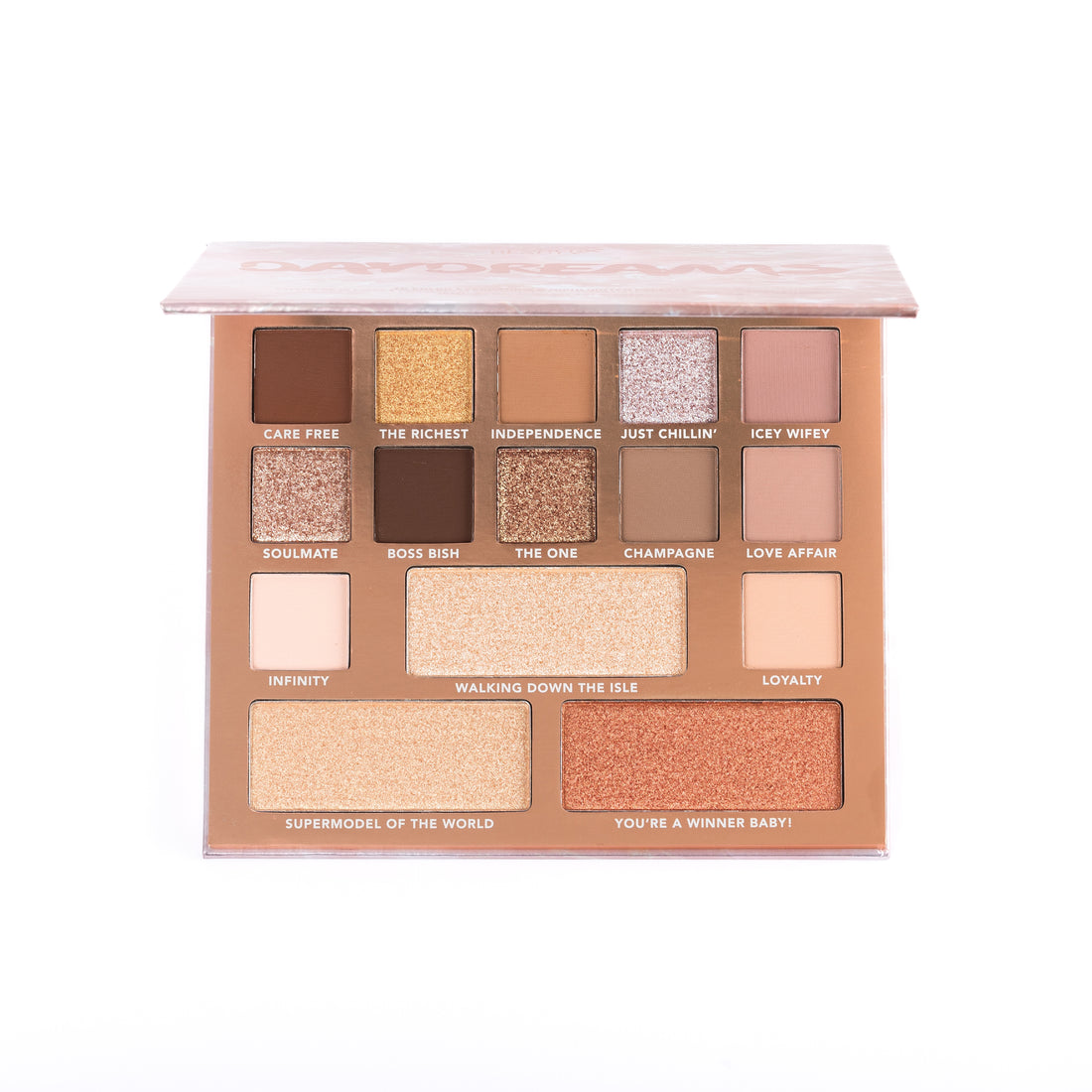 Daydreams  - 15 Farben Lidschatten & Highlighter Palette