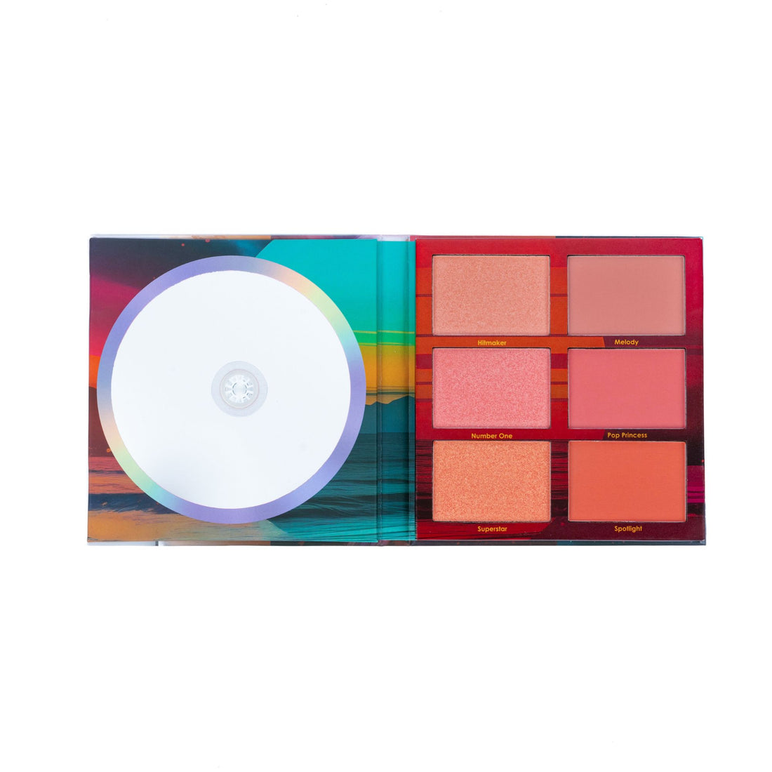 Pop Drop - 6 Farben Blush & Blushlighter Palette